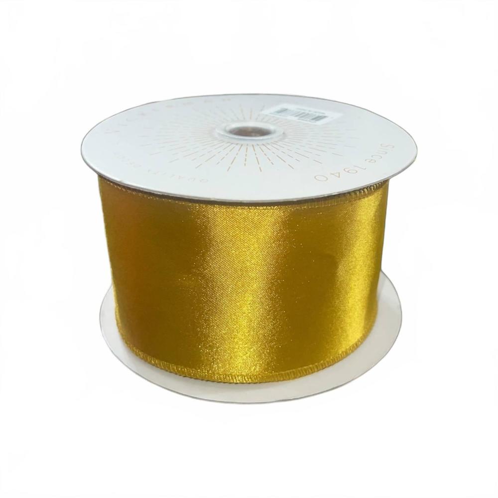 NEW VICKERMAN satin ribbon in antique gold